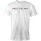 Doughnut World Logo front and back - Mens T-Shirt