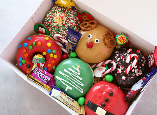 Santa's Treats Doughnut Gift Box