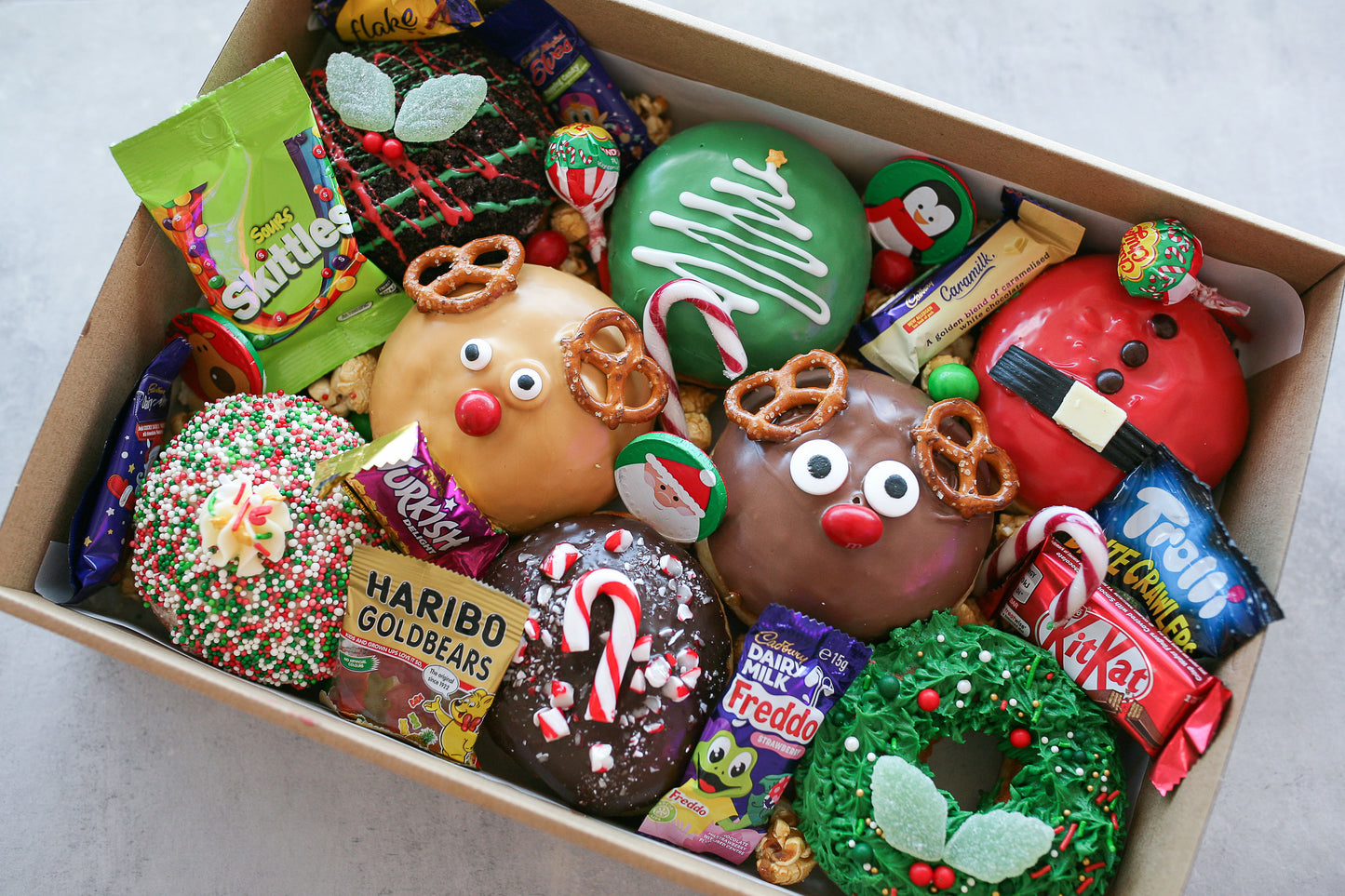 Jingle Bells Doughnut Gift Box