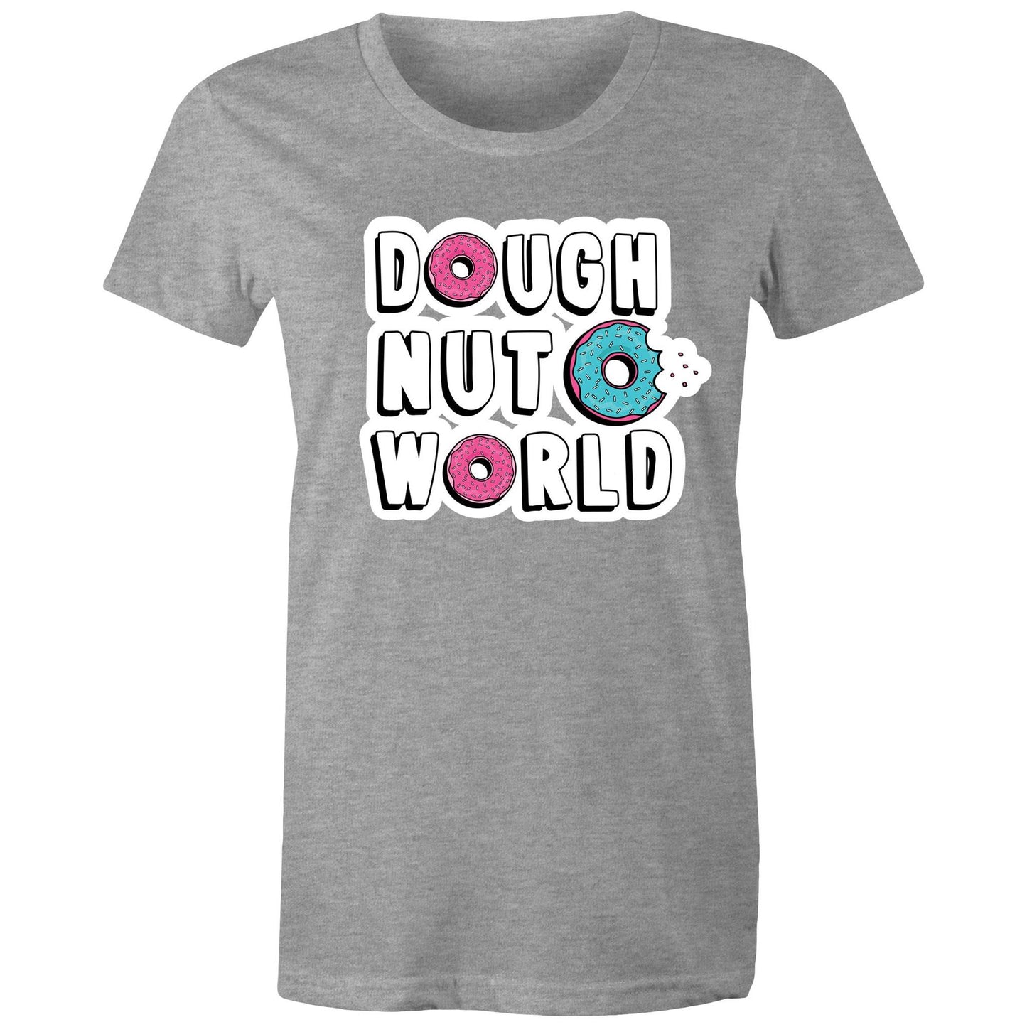 Doughnut World Logo - Women's T-Shirt